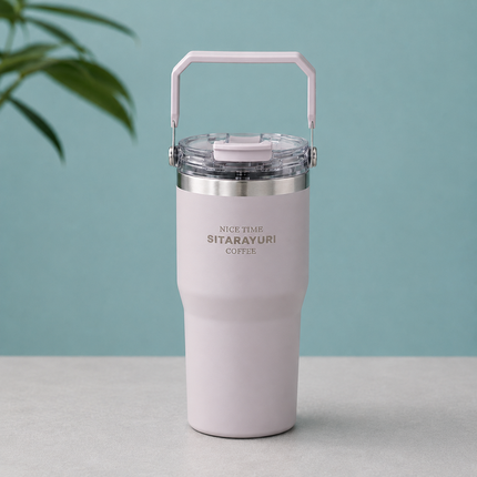 Sitarayuri Dual & Triple Drink Insulated Cups | 600ml & 900ml Travel Tumblers