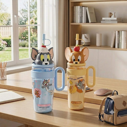 Character Design 800ml Insulated Bottle | Judy Hopps Mickey Minnie Stitch Travel Bottle