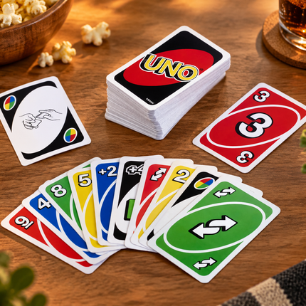 Mattel Karetní Hry Děti Rodina UNO Flip No Mercy SkipBo Blink Phase 10 Dárek Stolní Vánoce