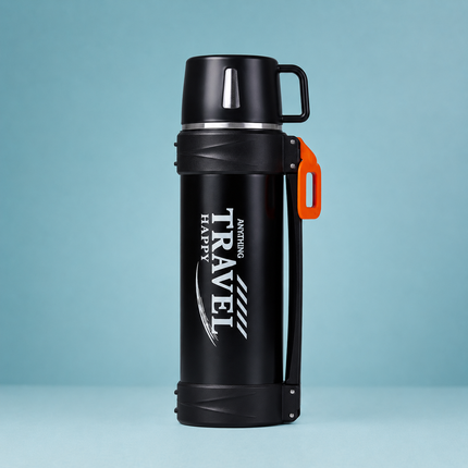 Sitarayuri 1600ml Vacuum Flask | Insulated Hot & Cold Stainless Steel Travel Bottle