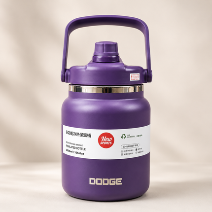 Dodge Thermal Food Container 3L 4.6L 304 Stainless Steel Insulated Flask