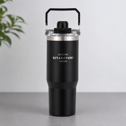 Sitarayuri Dual & Triple Drink Insulated Cups | 600ml & 900ml Travel Tumblers