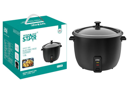 Winning Star Rice Cookers Collection | Electric Rice Cooker 1.8L 700W EU Plug Silver, Electric Rice Cooker 1.8L 700W UK Plug Silver, Electric Rice Cooker 2.8L 1000W EU Plug Silver, Electric Rice Cooker 2.8L 1000W UK Plug Silver, Smart Rice Cooker 5L...