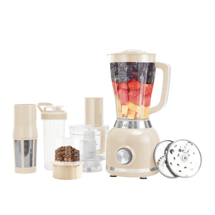 Lexical Germany 600W 7 in 1 Professional Blender Mixer Grinder Juicer Mixie 1.8L Jar Chopper Coffee Grinder