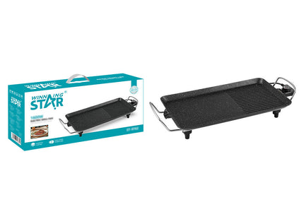 Winning Star Electric Grill Pans Collection | Electric Grill Pan 1600W EU Plug Silver, Electric Grill Pan 1600W UK Plug Silver, Multi-function Breakfast Frying Pan 23 Silver | Models ST-9762, ST-9762, ST-5220 | Cooking Pan