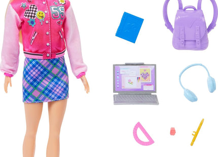 Barbie Day at the Beach Doll - Eco-Friendly Toy Made from Recycled Plastics, Beach-Ready Fashion for Ages 3+ - HPL73