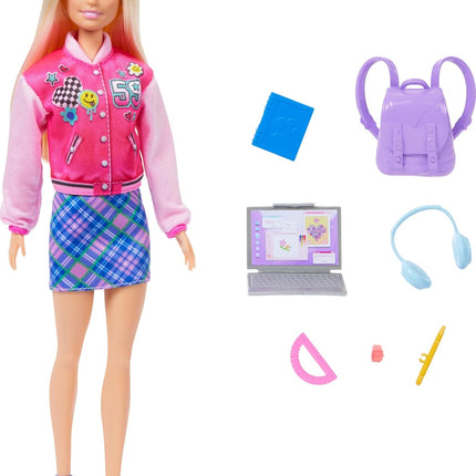 Barbie Day at the Beach Doll – Eco-Friendly Toy Made from Recycled Plastics, Beach-Ready Fashion for Ages 3+ – HPL73