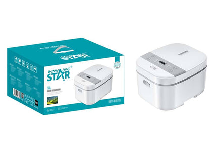 Winning Star Rice Cookers Collection | Electric Rice Cooker 1.8L 700W EU Plug Silver, Electric Rice Cooker 1.8L 700W UK Plug Silver, Electric Rice Cooker 2.8L 1000W EU Plug Silver, Electric Rice Cooker 2.8L 1000W UK Plug Silver, Smart Rice Cooker 5L...