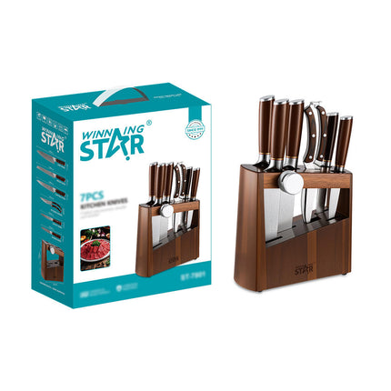 Winning Star Stainless Steel Kitchen Cutting Tool Set 2 3 5 7 Pcs Chopping Slicing