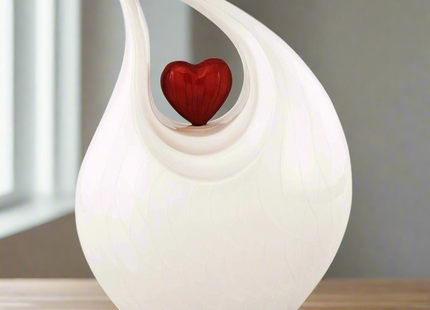Royal Rapture Urn for ashes Cremation Memorial funeral Teardrop Jar Love Urns decorative Human Adult Child 12" Large (RT02)