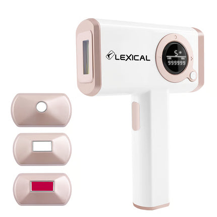 Lexical Germany IPL Hair Removal Device | Up to 999,999 Flashes | Ice Cool Function | EU Plug