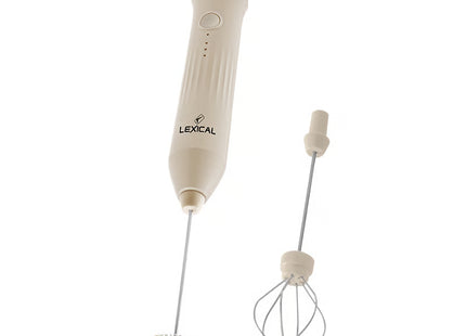 Lexical Rechargeable Milk Frother – Coffee, Latte & Cappuccino Foam Maker | 800mAh, 5W