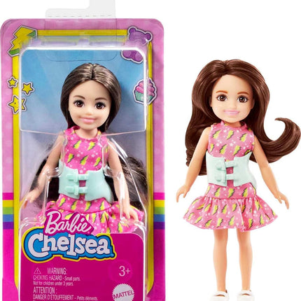 Barbie Chelsea & Friends Doll Assortment – 14 cm Mini Doll with Unique Outfits & Accessories (Styles May Vary) – DWJ33