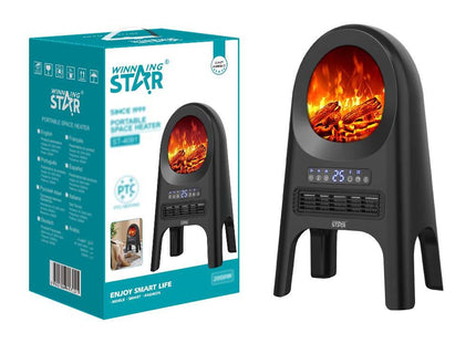 Winning Star Space Heaters Collection | Portable PTC Space Heater 2000W EU Plug Silver, Portable PTC Space Heater 2000W UK Plug Silver | Models ST-4091, ST-4091 | Portable Heater | Ptc Heater | Room Heater | Winter Heater