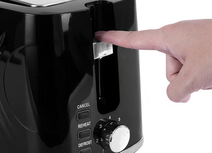 Lexical  2-Slice Toaster – 900W Bread Toaster for Home Kitchen