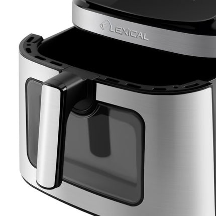 Lexical Germany Digital Air Fryer | 9L & 12L Capacity | Single & Double Basket Models | Touch Control | EU Plug