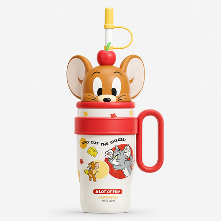 Character Design 800ml Insulated Bottle | Judy Hopps Mickey Minnie Stitch Travel Bottle