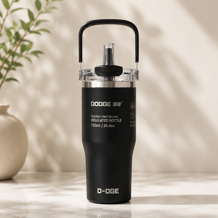 Dodge Dual Drink Insulated Cup 560ml 750ml 820ml Travel Tumbler Coffee cup