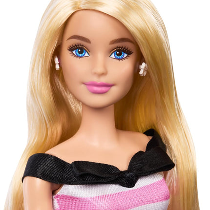 Barbie 65th Anniversary Collector Doll – Signature Iconic Style, Premium Collectible Fashion Doll for Kids & Fans – HTH66