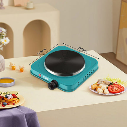 Winning Star Electric Hot Plate Collection – 1000W Single & Double Burner Portable Cooktops for Home, Office and Travel