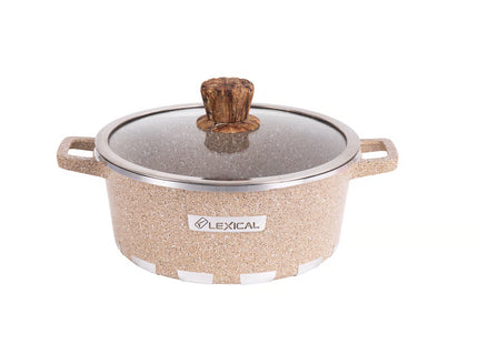 Lexical Granite Casserole Sets Collection – Majestic & Pearl Series | 20cm, 24cm, 28cm & 32cm