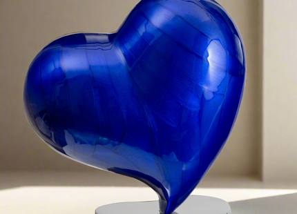 Royal Rapture Urns for ashes Memorial Funeral Cremation Adult Human Child Love Urns Decorative Heart 6" 10" (RHM02)