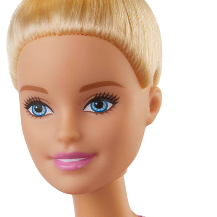 Barbie Ballerina Doll – Blonde with Removable Pink Tutu, Sculpted Toe Shoes & Ballet Arms, Dance Fashion Doll – GJL59