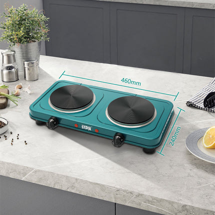 Winning Star Electric Hot Plate Collection – 1000W Single & Double Burner Portable Cooktops for Home, Office and Travel