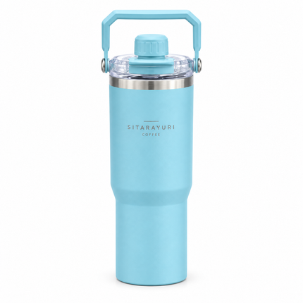 Sitarayuri Triple  Hot & Cold Drink Insulated Tumbler 600ml 900ml Travel Office Sports