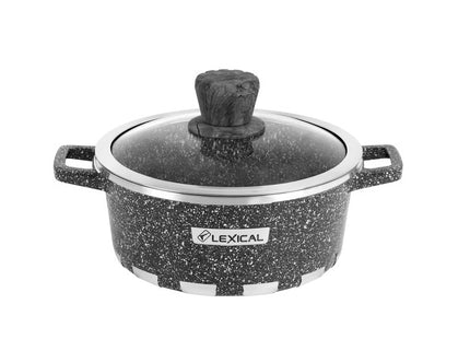 Lexical Granite Casserole Sets Collection – Majestic & Pearl Series | 20cm, 24cm, 28cm & 32cm