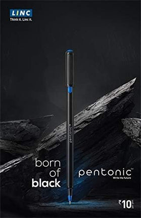 Pentonic Linc Red Ink Ball Point Pen - Pack of 10
