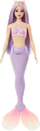 Barbie Fashionistas Curvy Doll – Vibrant Blue Hair & Floral Outfit, Inclusive Body Type Fashion Doll – HRR02