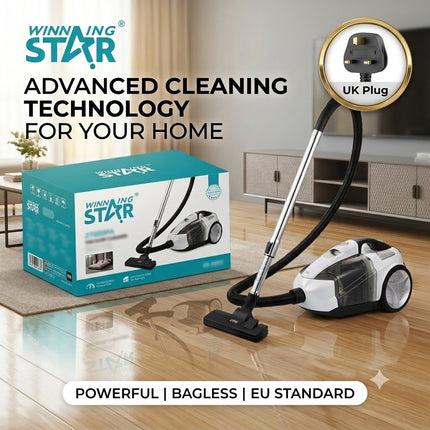 Winning Star Dry Vacuum Cleaner 2200W Powerful 3L Carpet Dust Portable Home Floors Pet Hair