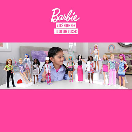 Barbie You Can Be Anything Career Doll Assortment – Profession Outfits & Accessories, Inspires Big Dreams (Styles May Vary) – DVF50