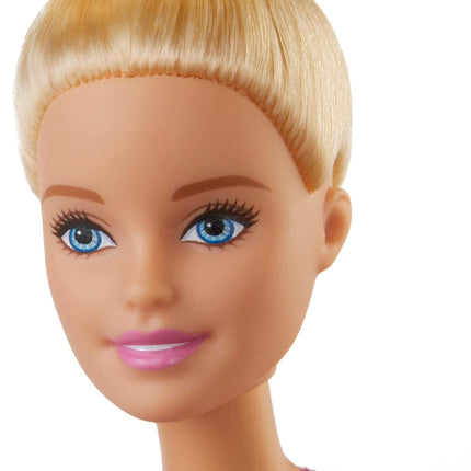 Barbie Ballerina Doll – Blonde with Removable Pink Tutu, Sculpted Toe Shoes & Ballet Arms, Dance Fashion Doll – GJL59