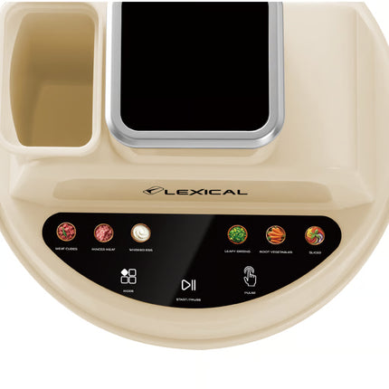 Lexical Germany Electric Food Chopper | 3L Capacity | Glass & Stainless Steel Bowl Models | 6 Titanium Blades | EU Plug