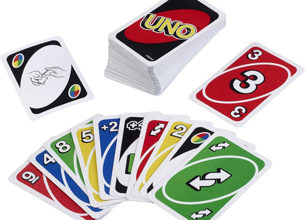 Mattel Card Games for Kids & Family – UNO Flip Pic-Flip DOS ICONIC