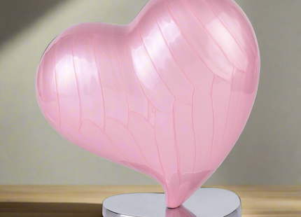 Royal Rapture Urns for ashes Memorial Funeral Cremation Adult Human Child Love Urns Decorative Heart 6" 10" (RHM02)