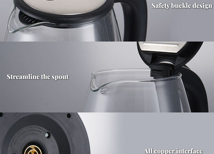Winning Star Electric Kettles Collection | Electric Kettle 1.8L 1500W EU Plug Silver, Electric Kettle 1.8L 1500W UK Plug Silver, Glass Electric Kettle 1.8L 1500W EU Plug Silver, Glass Electric Kettle 1.8L 1500W UK Plug Silver | Models ST-6011,...