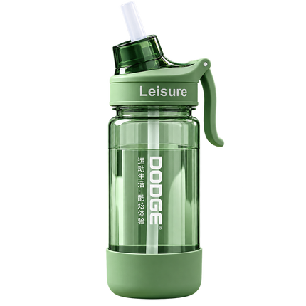 Dodge Plastic Sports Water Bottle 520ml 680ml 1.5L 2L Dual Drink Bottle