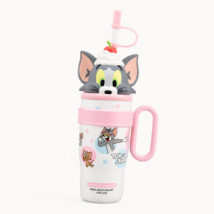Character Design 800ml Insulated Bottle | Judy Hopps Mickey Minnie Stitch Travel Bottle