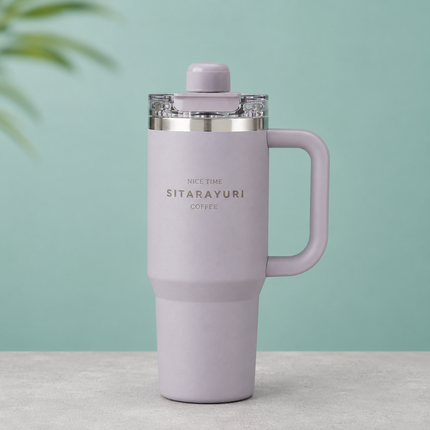 Sitarayuri Dual & Triple Drink Insulated Cups | 600ml & 900ml Travel Tumblers