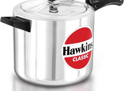 Hawkins Classic Aluminium Pressure Cooker for Kitchen | Gas & Induction Compatible | Durable Safety Valve | India