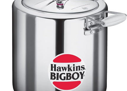 Hawkins Bigboy Pressure Cooker, 14 Litre, Silver BB14,BB18,BB22