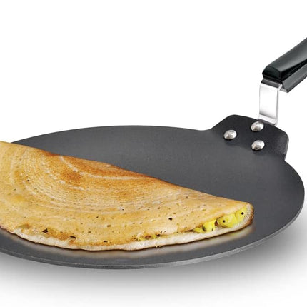 Hawkins Hard Anodized Non Stick Tava 3L and 5L Aluminium Griddle with 4.88mm Heavy Gauge Body