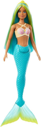 Barbie Fashionistas Curvy Doll – Vibrant Blue Hair & Floral Outfit, Inclusive Body Type Fashion Doll – HRR02