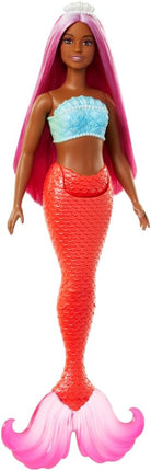 Barbie Fashionistas Curvy Doll – Vibrant Blue Hair & Floral Outfit, Inclusive Body Type Fashion Doll – HRR02