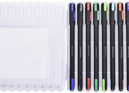 Pentonic vícesložkové gelové pero s pevným pouzdrem (0.6 mm 1.0 mm, sada 12 ks), balení 1 ks
