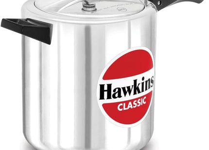 Hawkins Classic Aluminium Pressure Cooker for Kitchen | Gas & Induction Compatible | Durable Safety Valve | India