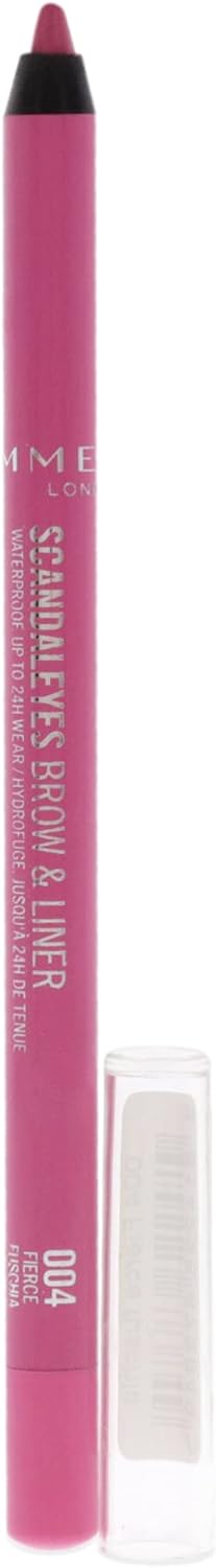 Rimmel Scandaleyes Waterproof Coloured Brow & Liner Kohl Kajal Fierce Fuschia